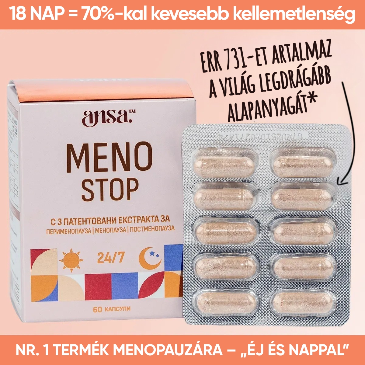 ansa™ – MenoStop - Az ösztrogénmentes menopauza-támogatás új szintje - Image 4